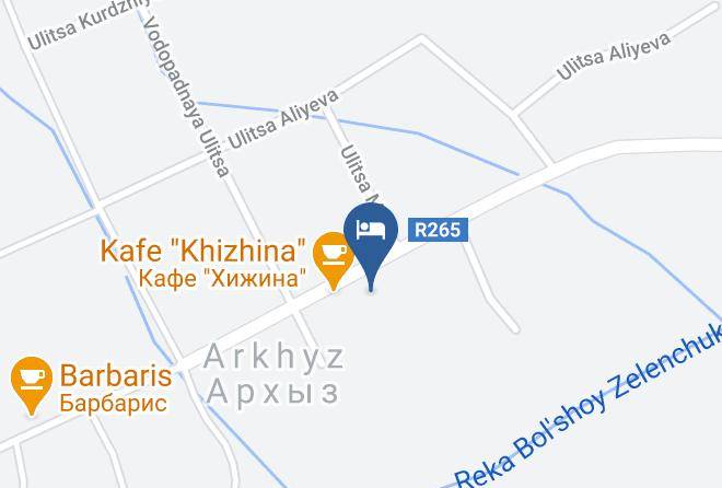 Aquamarine Mini Hotel Map