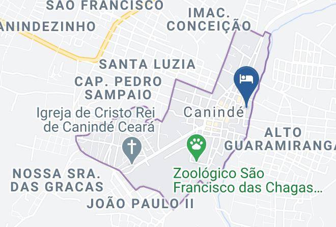 Caninde - Aquarela Palace Hotel Maps