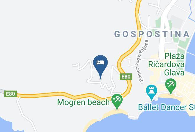Budva - Aquaresort Maps