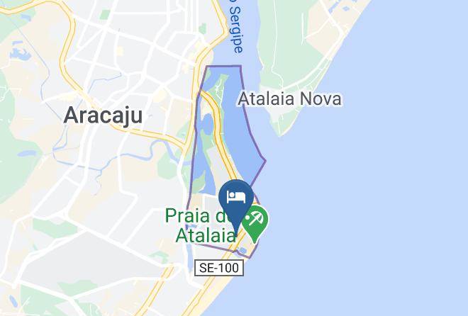 Aracaju - Aquarios Praia Hotel Maps
