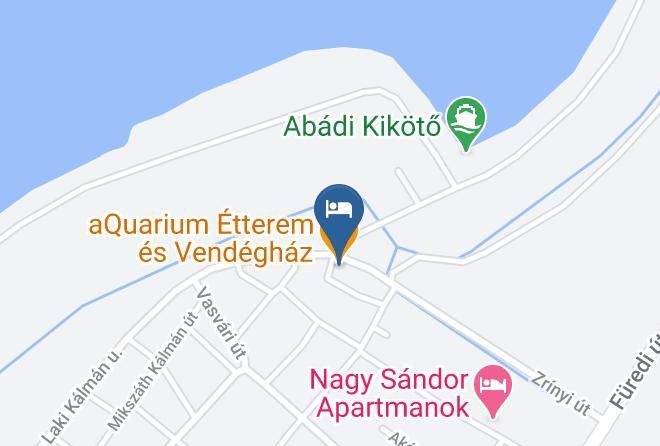 Abadszalok - Aquarium Etterem Es Vendeghaz Maps