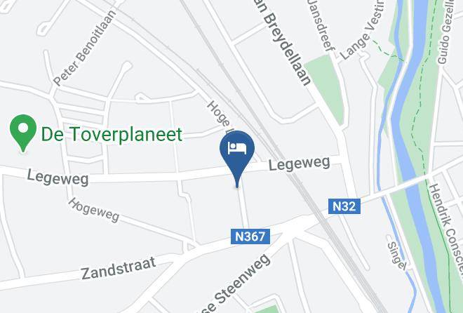 West Flanders - Aquarius B&b Maps
