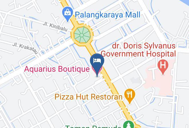 Kota Palangka Raya - Aquarius Boutique Hotel Maps