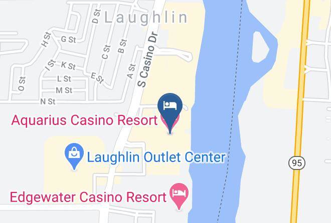 Clark - Aquarius Casino Resort Bw Premier Collection Maps