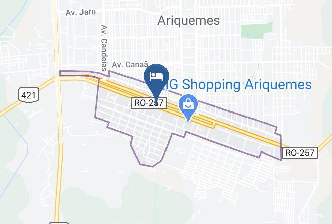 Ariquemes - Aquarius Hotel Maps