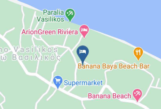 Aquarius Hotel Zante Map