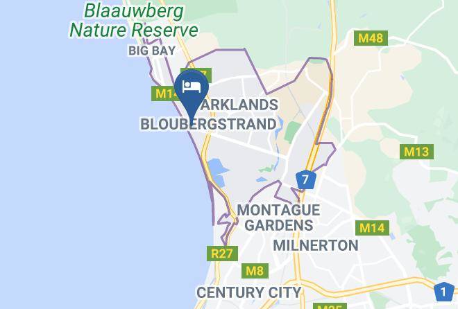 City Of Cape Town - Aquarius Luxury Suites Maps