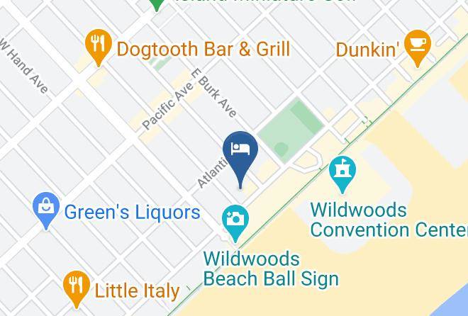 Cape May - Aquarius Oceanfront Inn Maps