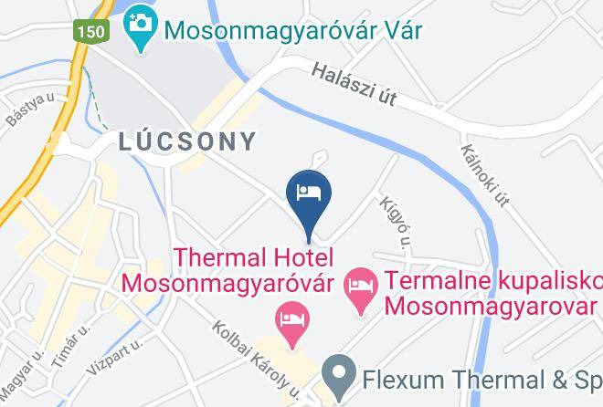 Mosonmagyarovar - Aquasol Resort Maps