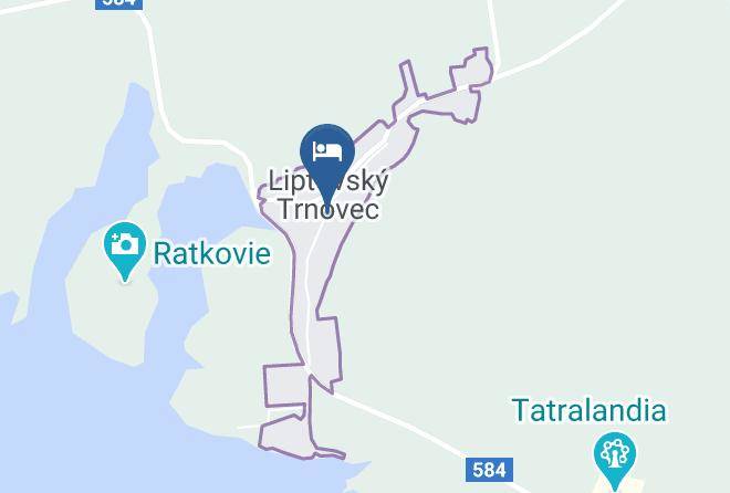Liptovsky Mikulas - Aquatherm Liptovsky Trnovec Maps