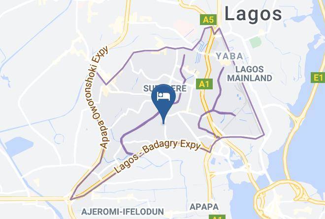 Surulere - Aquatic Suites & Lounge Maps