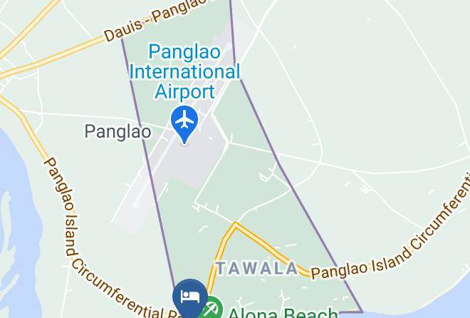 Bohol - Aquatica Beach Resort Maps