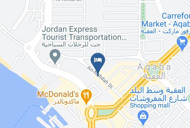 Al Aqaba Qasabah - Aquavista Hotel & Suites Maps
