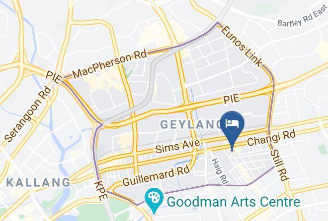 Aqueen Heritage Hotel Joo Chiat Map