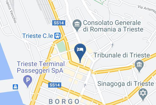Aquila D'oro Trieste Map