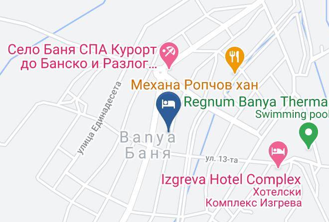 Razlog - Aquilon Residence & Spa Maps