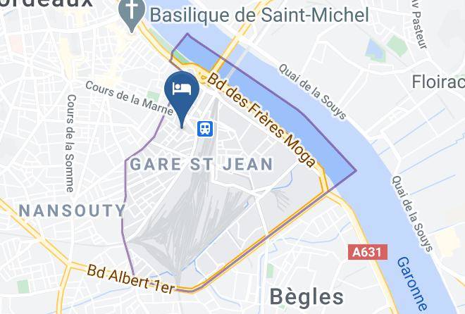 Gironde - Aquitain Hotel Maps