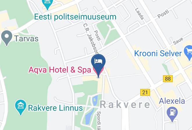Aqva Hotel & Spa Map