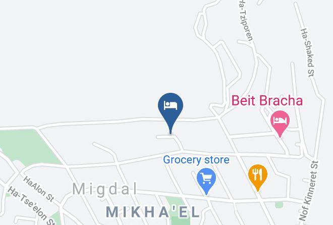 Migdal - Arabela Hotel Maps