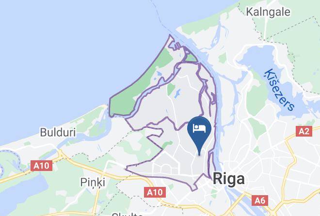 Riga - Arabela Restorans Maps