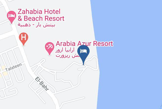 Hurghada - Arabella Azur Resort Maps