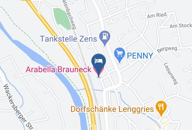 Bad Tolz Wolfratshausen - Arabella Brauneck Hotel Maps