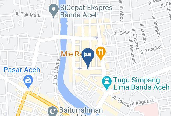 Kota Banda Aceh - Arabia Hotel Maps