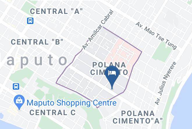 Maputo - Arabias Boutique Hotel Maps
