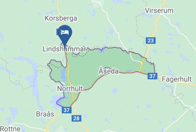 Uppvidinge - Arabusta Cafe Sergel B&b Maps
