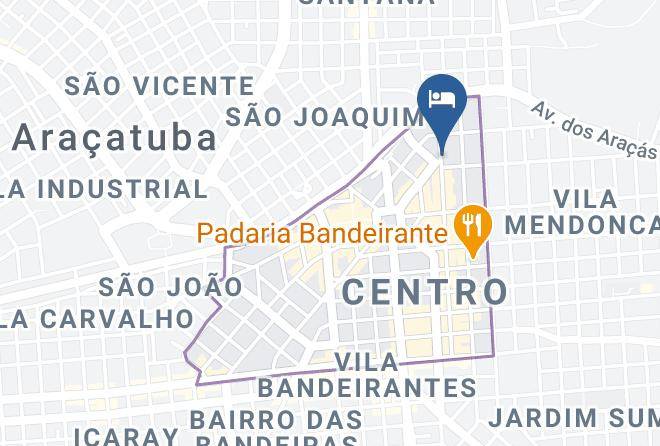 Aracatuba - Aracatuba Plaza Hotel Maps