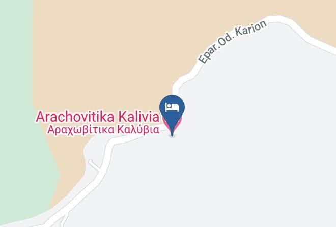 Lakonia - Arachovitika Kalivia Maps