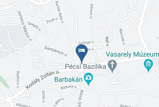 Pecs - Aradi Vertanuk Utja Maps