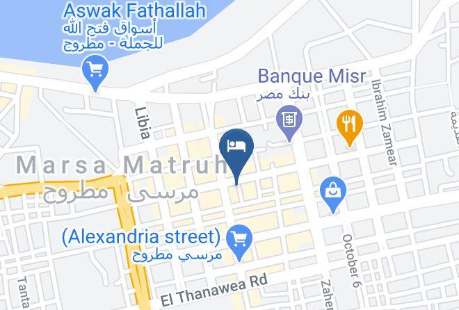 Marsa Matrouh - Arafat Touristic Hotel Maps