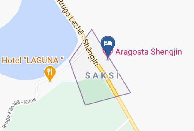 Lezhe - Aragosta Shengjin Maps