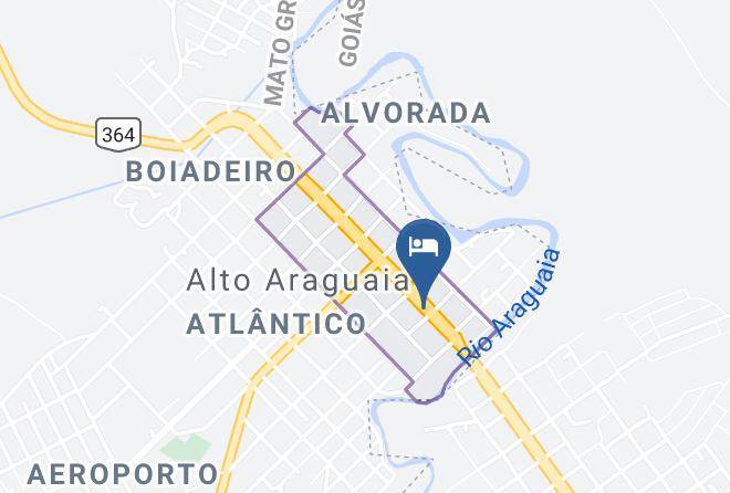 Alto Araguaia - Araguaia Palace Hotel Maps