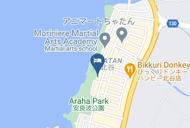 Chatan Townnakagami District - Araha Resort Arapana Maps