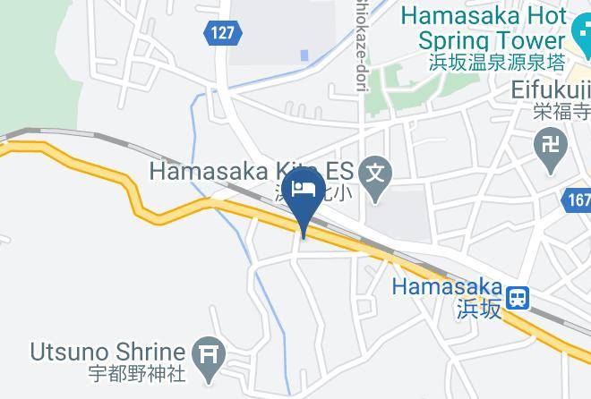 Shin Onsen Townmikata District - Araiwa Cuisine Maps
