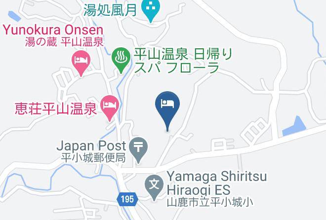 Yamaga City - Araki Kanko Hotel Maps