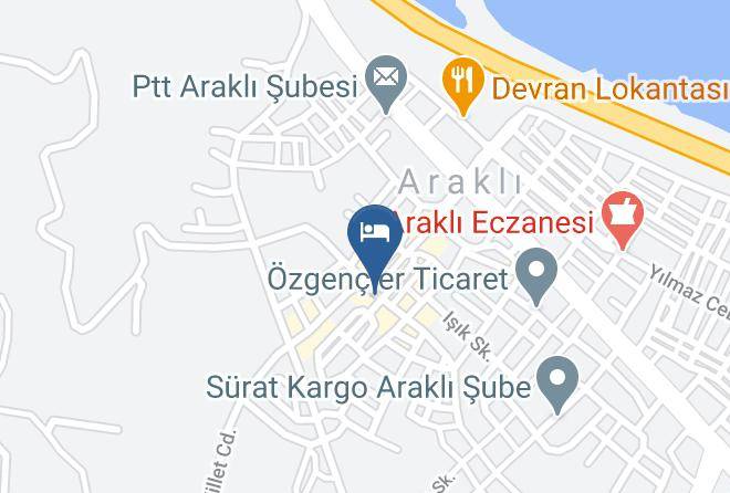 Arakli - Ferah Hotel Maps