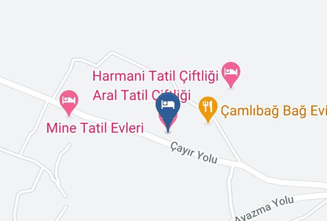 Bozcaada - Aral Tatil Ciftligi Maps