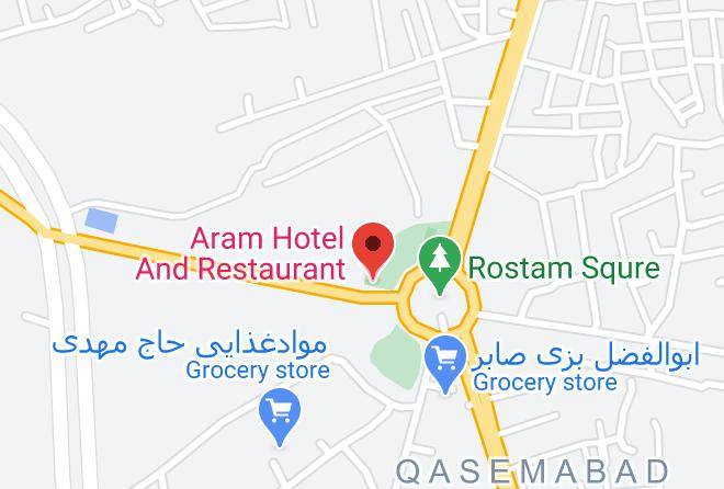 Aram Hotel And Restaurant Map
