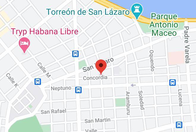 Centro Habana - Aramso Habana Maps