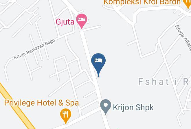 Tirana - Arandi Ag Hotel Maps