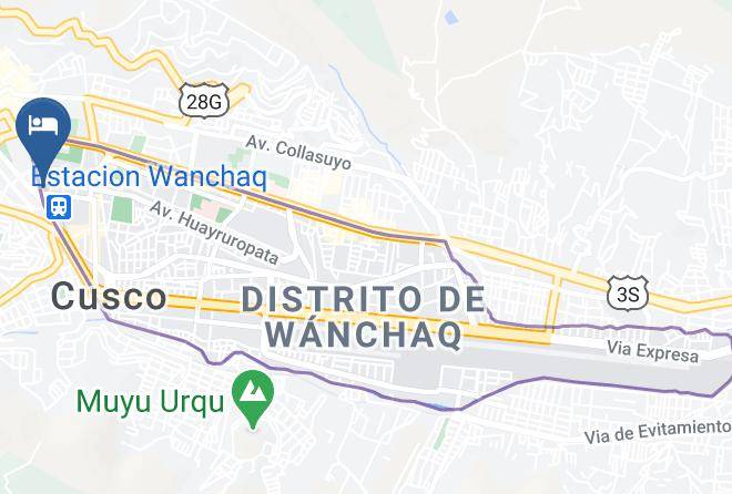 Wanchaq - Aranjuez Cusco Hotel Maps