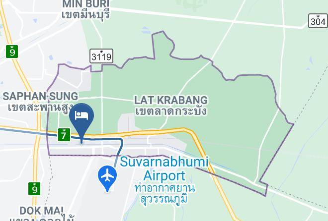 Lat Krabang District - Aranta Airport Hotel Maps