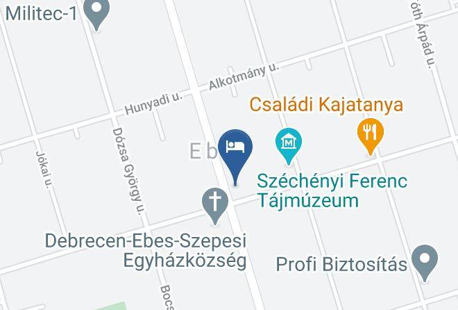 Ebes - Arany Oroszlan Panzio Es Etterem Ebes Maps