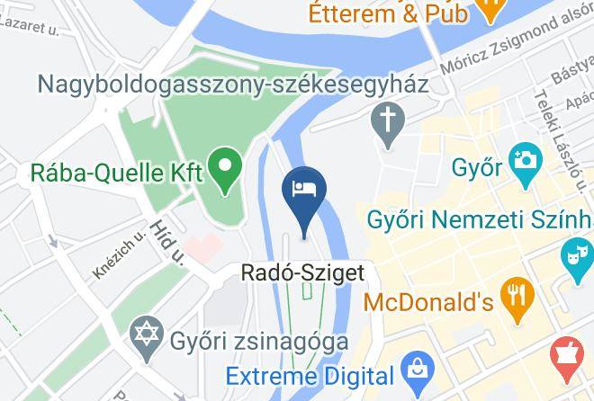 Gyor - Arany Szarvas Fogado Es Captain Drake's Pub Maps