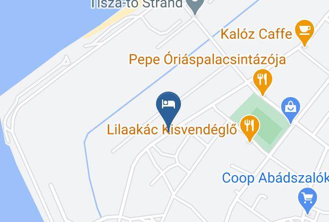 Abadszalok - Arany Szarvas Panzio Es Kavezo Maps