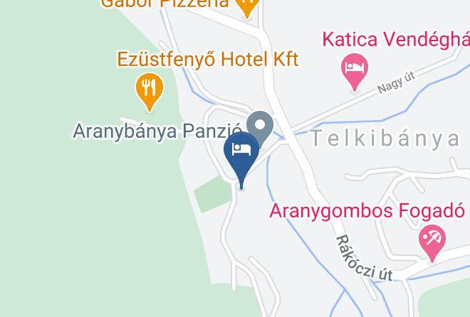 Telkibanya - Aranybanya Hotel Maps