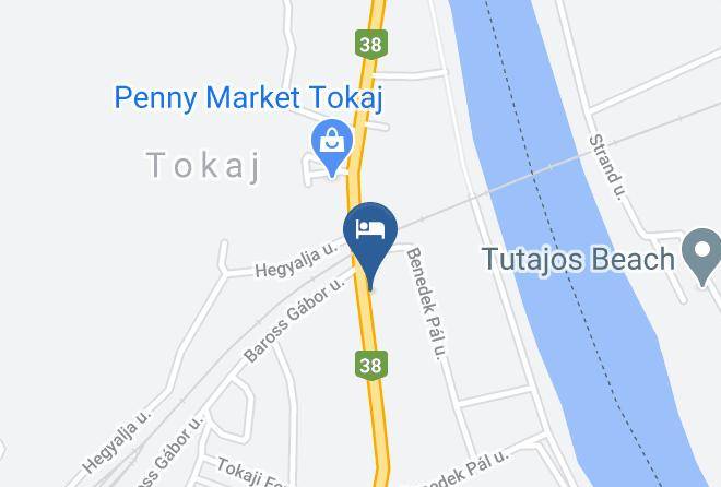 Tokaj - Aranyfurt Vendeghaz Maps